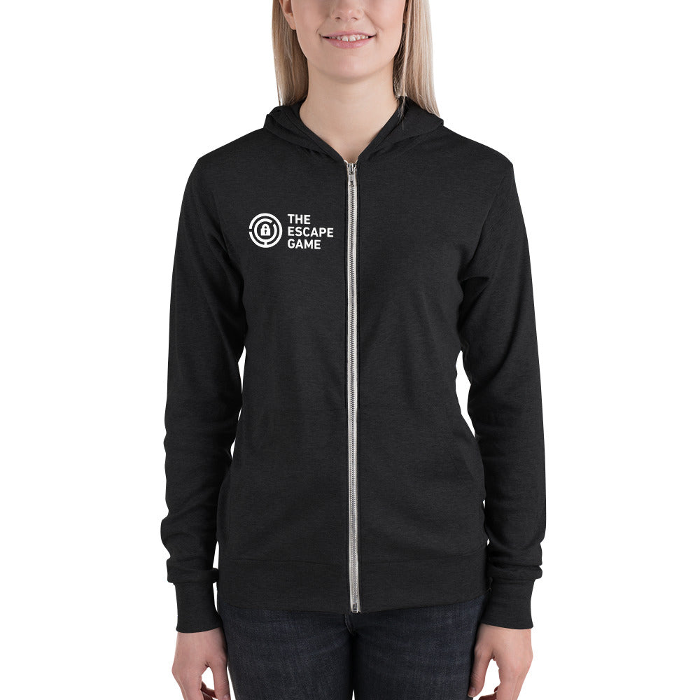TEG Team Member - Stack Logo Unisex Zip Hoodie