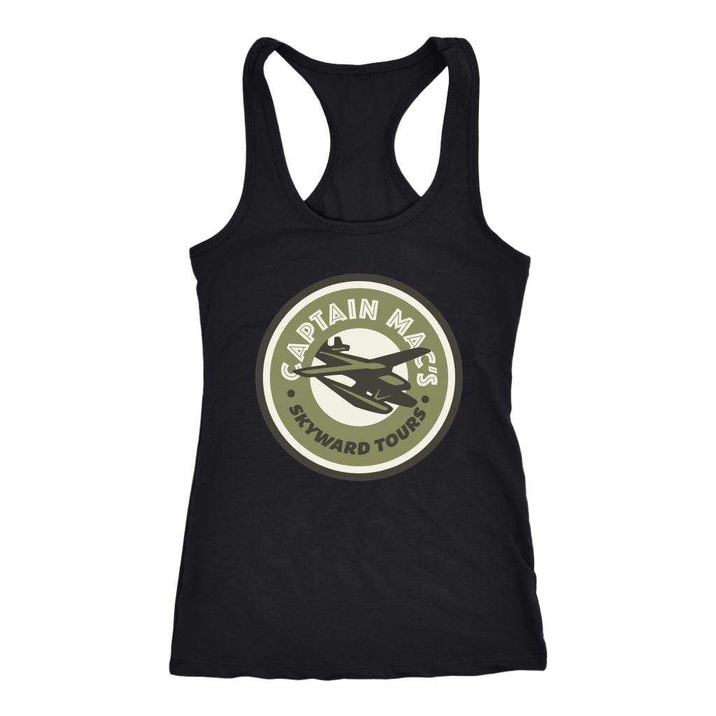 Skyward Tours Womens Racerback Tank